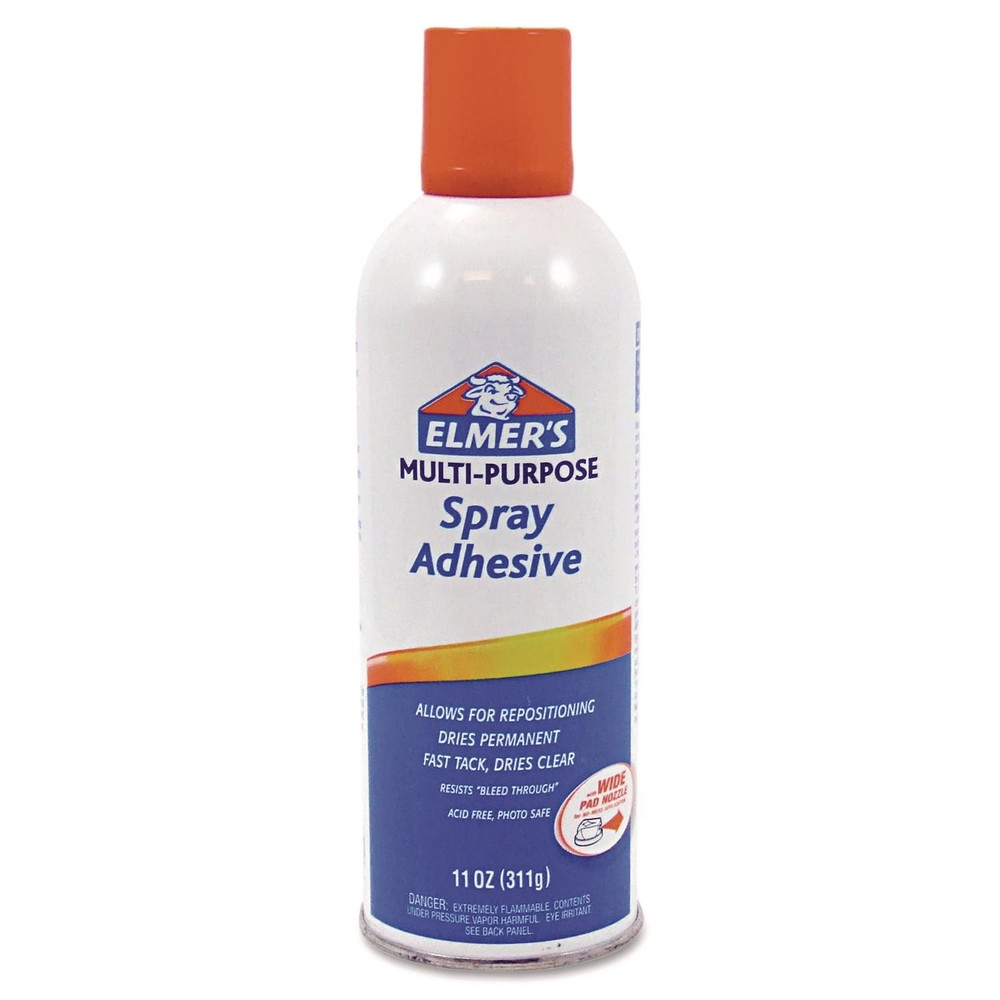 11 Oz Fast-Drying Acid-Free Clear Adhesive Spray for Mounting Plastics Foam Board-image