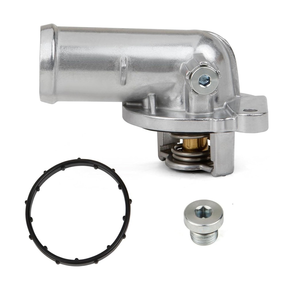 MITZONE Upgrade Aluminum Thermostat Housing Assembly Compatible with 2011-2021 J