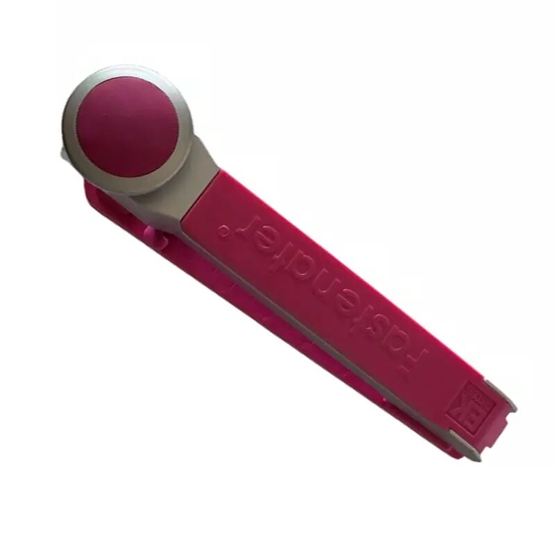 EK Success Pink Desktop Ruler Fastenater Decorative Bar Stapler 10