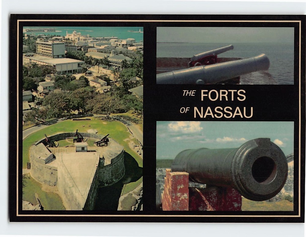 Postcard Fort Fincastle Nassau The Bahamas