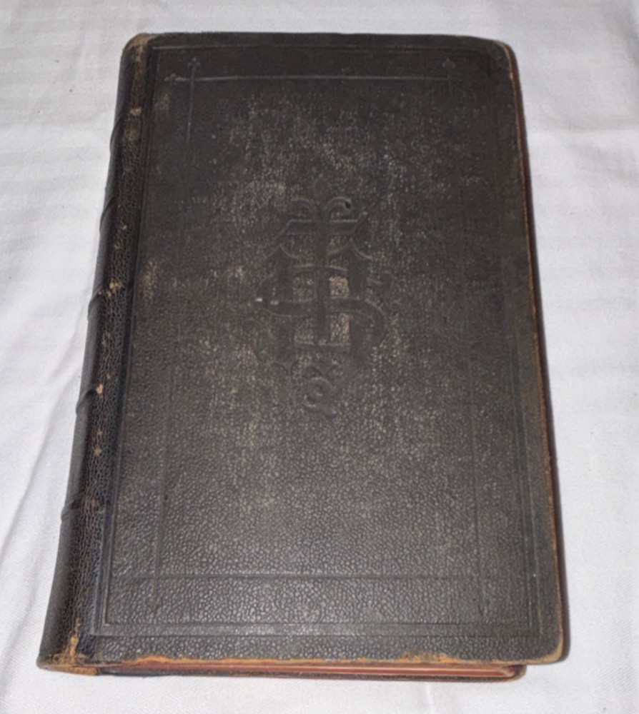 Missale Romanum Antique Christian Liturgical Book Leather Bound 1891