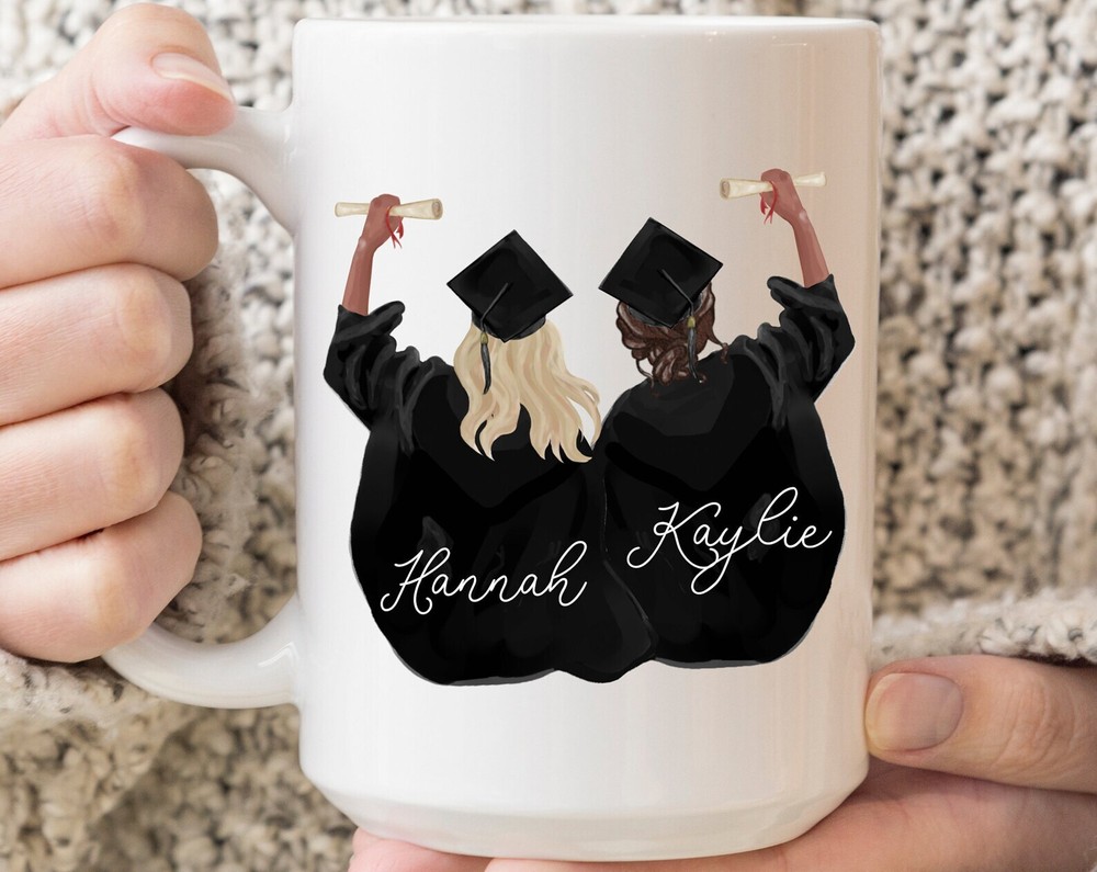 Custom Graduation Best Friends Mug Personalized Graduation Gift Graduation Gift