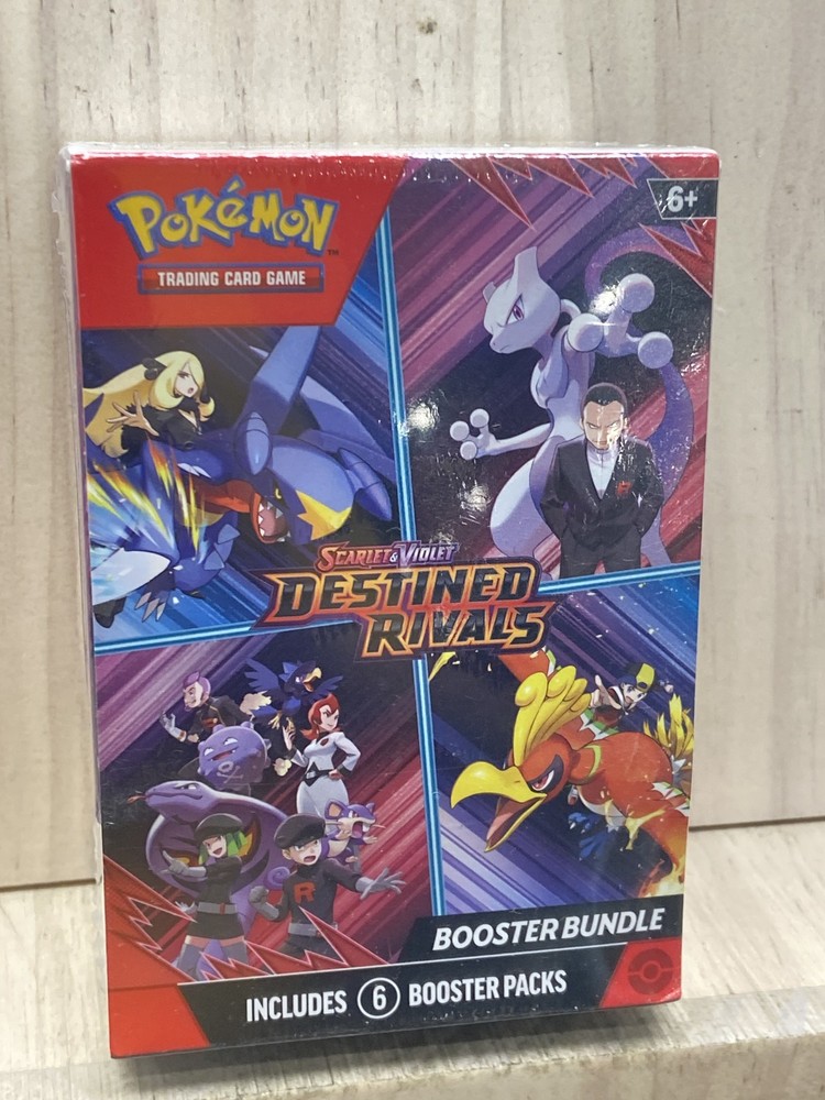 Pokemon TCG: Destined Rivals Booster Bundle Factory Sealed New