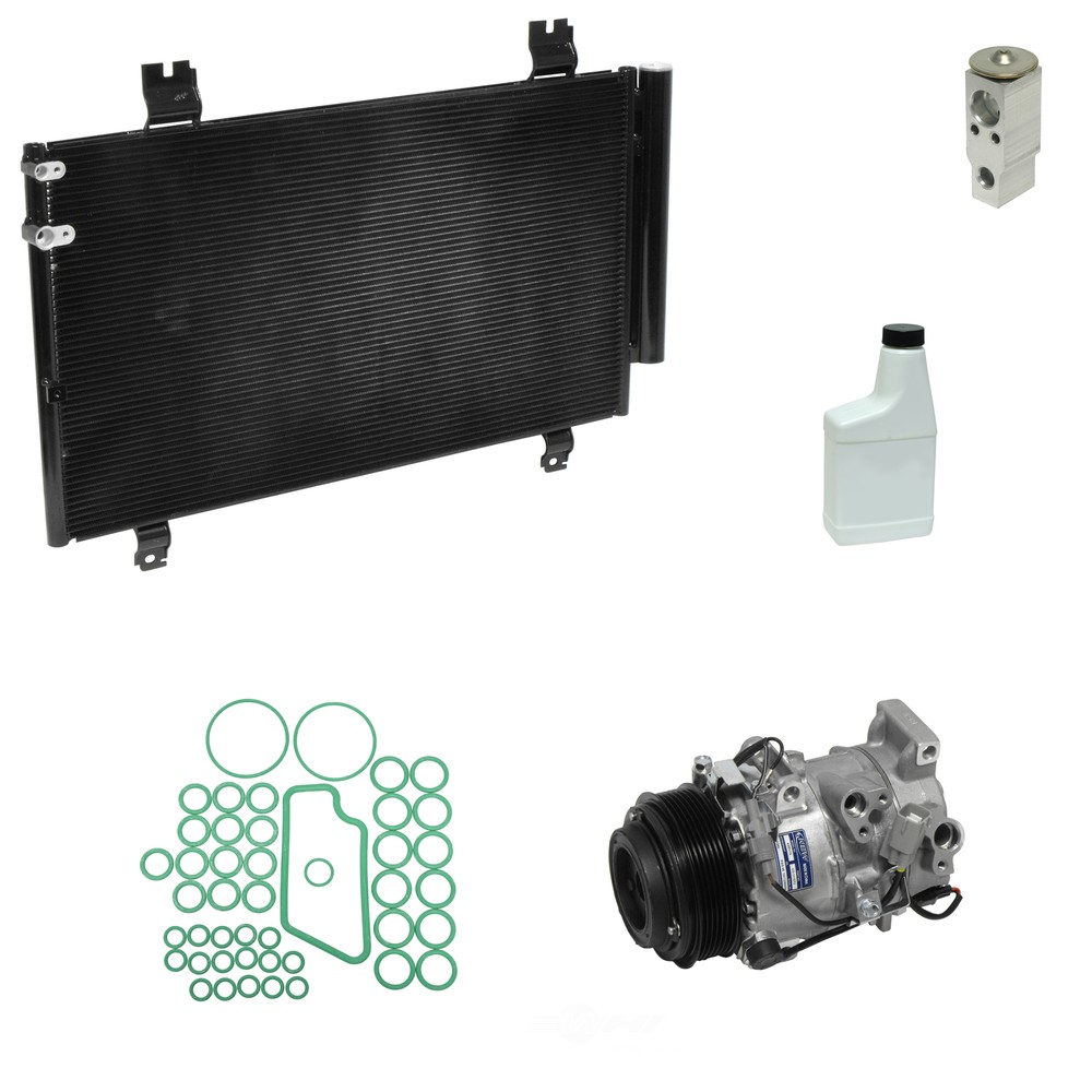 A/C Compressor Kit with Condenser Replacement UAC KT 2232A