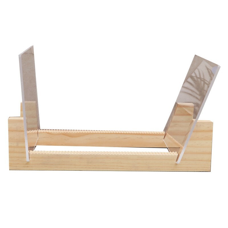 Desktop Record Stand LP Album Holder High-Quality Materials Scratch Resistant