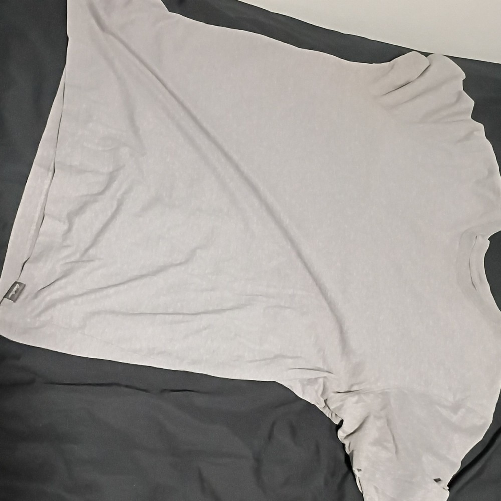 Eddie Bauer Men's Gray Short Sleeve Crew Neck T-Shirt Size XL