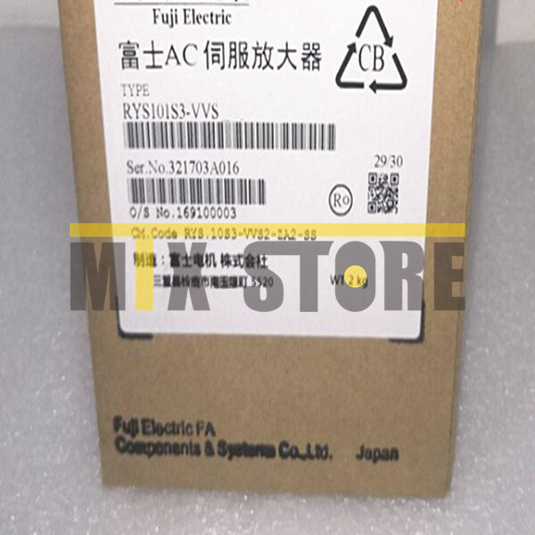 1PC Brand New Fuji servo drive RYS101S3-VVS
