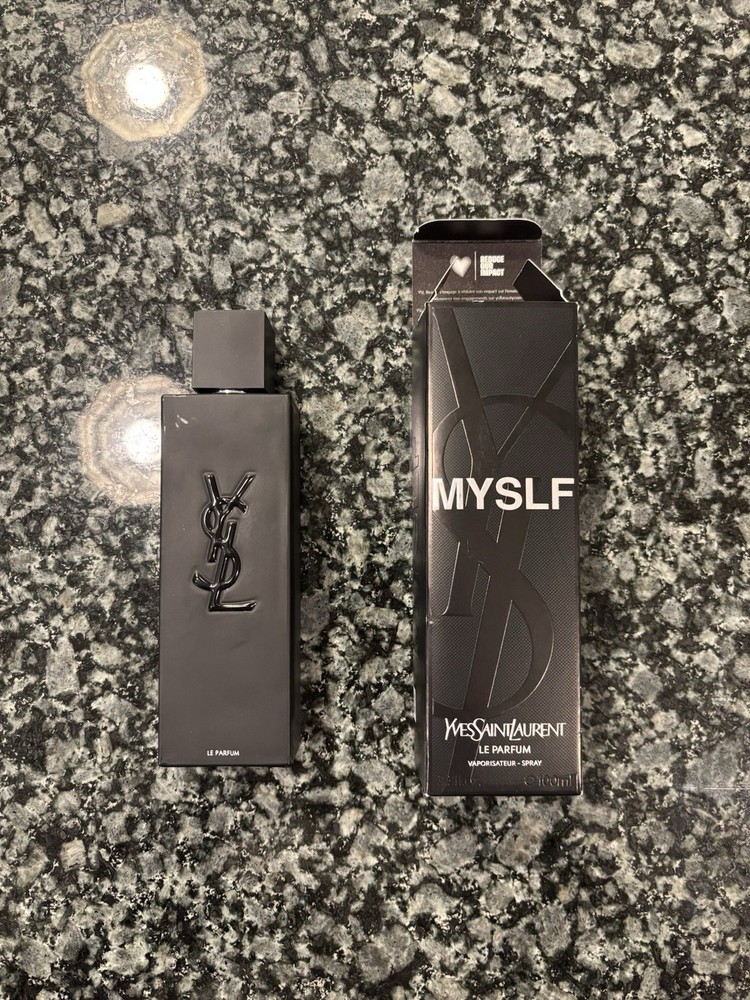 Yves Saint Laurent MYSLF 3.3 oz. /100 ml. LE PARFUM Spray for Men New Sealed Box