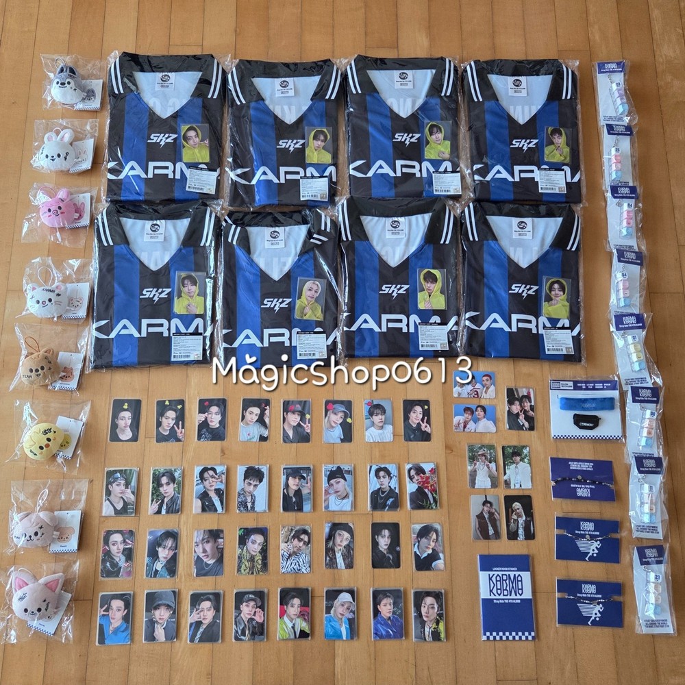 [ON-HAND/OFFLINE] STRAY KIDS KARMA POP-UP Official MD Merch + Free Gift/Track