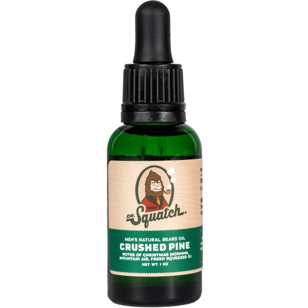 Dr Squatch Crushed Pine Beard Oil 1oz Unopened Fresh Scent