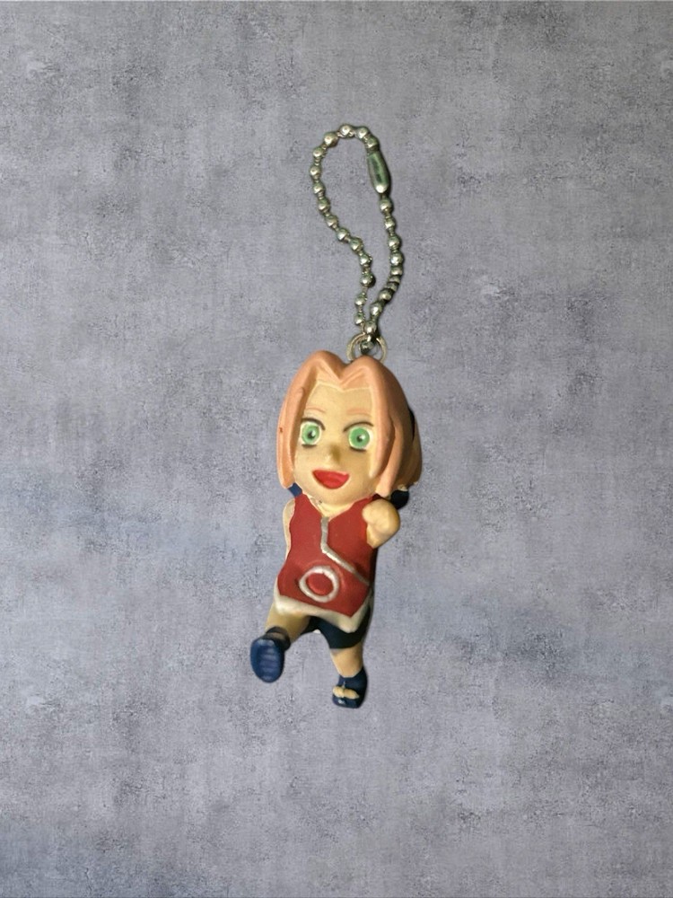 Naruto Shippuden Sakura Haruno Mini Figure Keychain Tsunagete Naruto