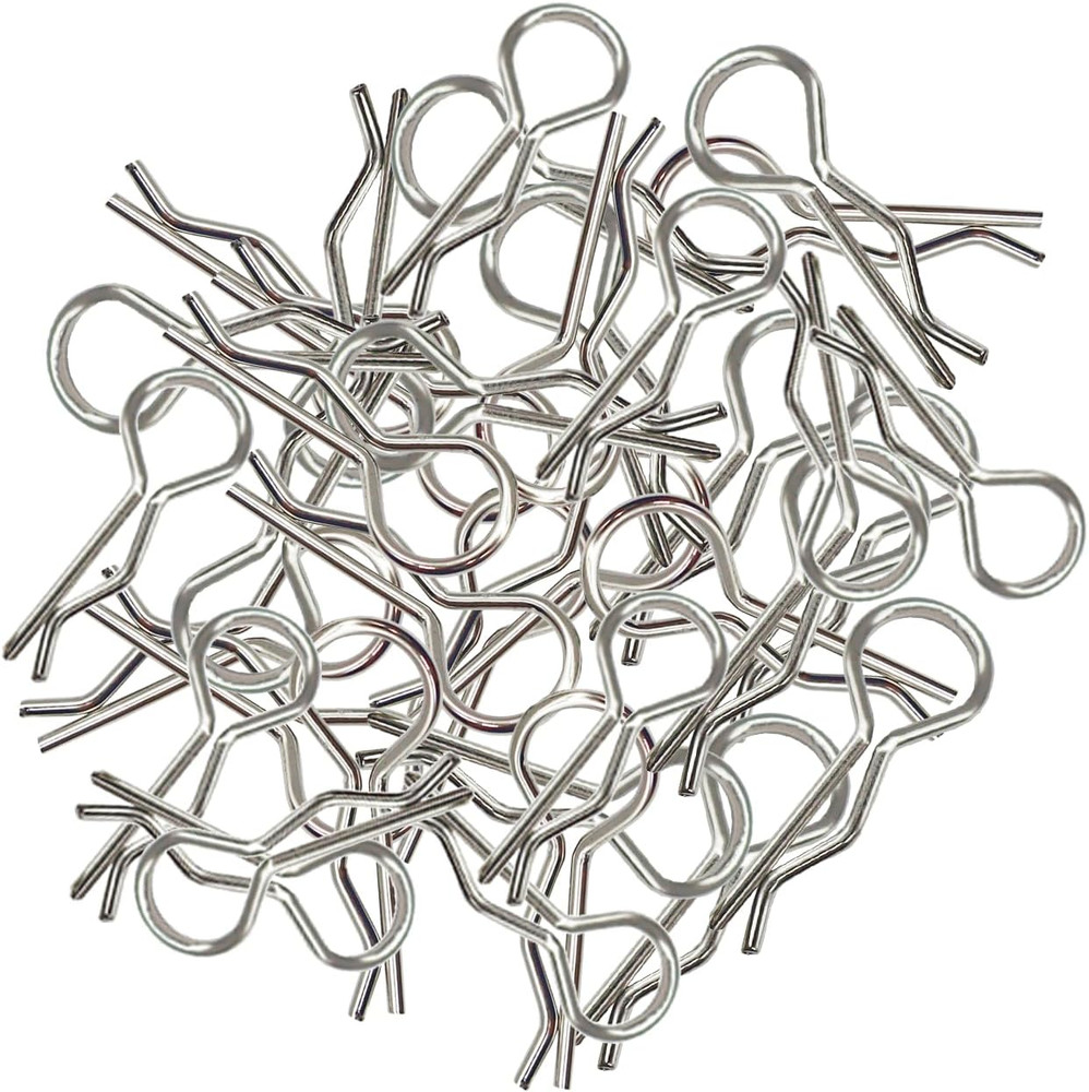 100Pcs Universal RC Body Clips Pins for All 1/8 1/10 1/12 Scale Traxxas Redcat H