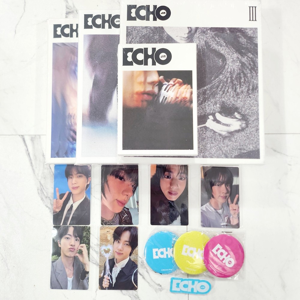 BTS Jin Echo Album Special Gift Early Bird POB Photocard Sealed