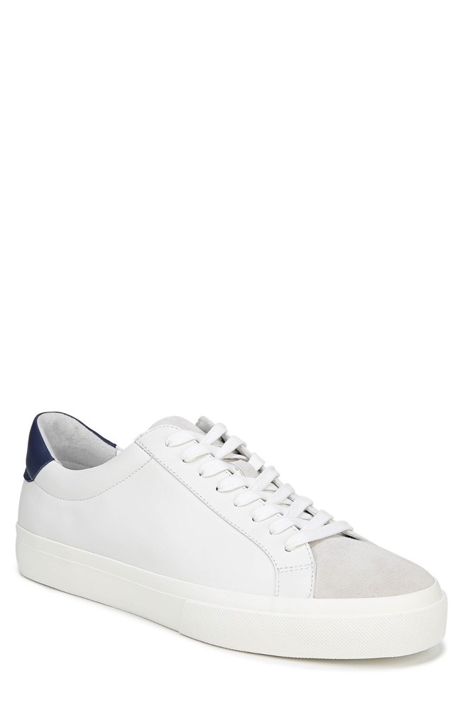 NWB Vince Fulton Leather Sneakers White