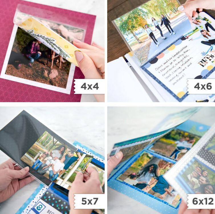 Creative Memories Peekaboo Pockets: Choose Your Size (4x6, 5x7, 6x12, etc)