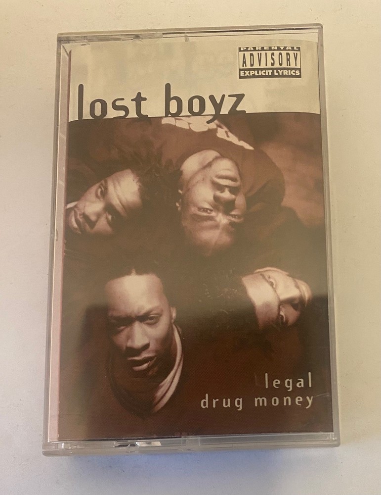 Gang Starr Daily Operation Cassette Case and Booklet 1992 Chrysalis NO TAPE