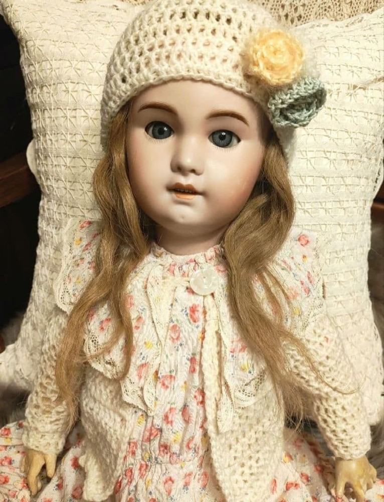 antique doll/bisque doll/jumeau/SFBJ #6e0de3