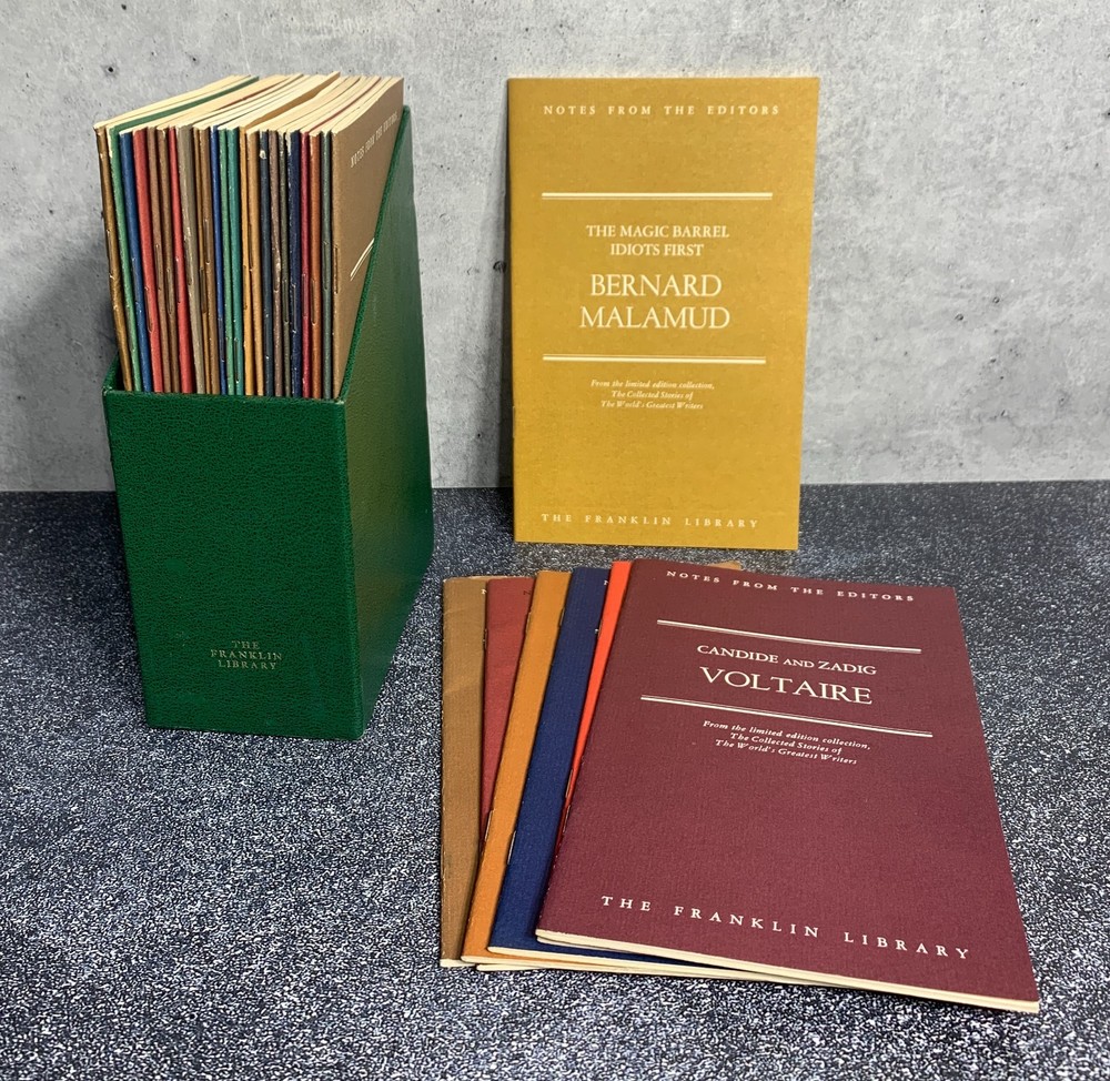 Franklin Library Notes From The Editors - Lot of 30 Issues - 1977-1982 Booklets