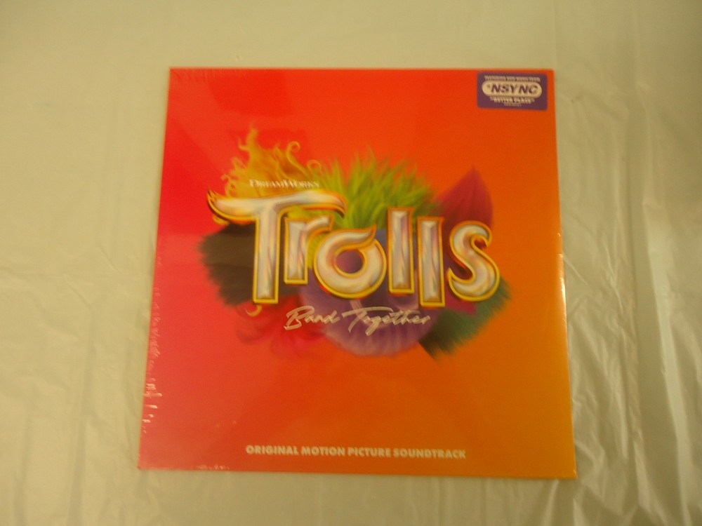 Trolls Original Motion Picture Soundtrack LP (2023) Shrink Wrap Tear