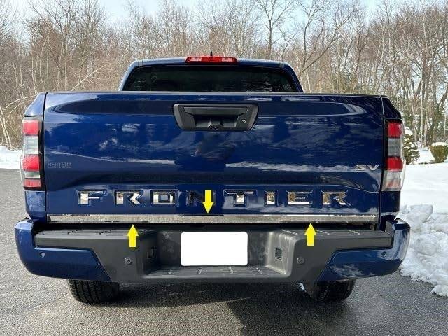 CHROME REAR DECK Trunk Accent Trim Stainless QAA FOR Nissan Frontier 2022-2026