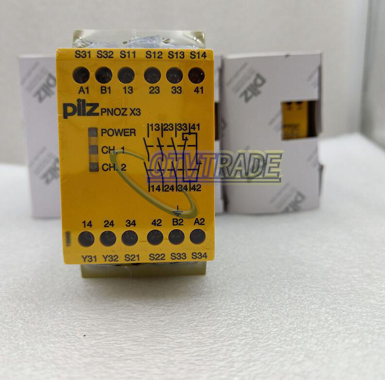 1PCS PNOZ X3 774319 Safety Relay 24VDC 240VAC 3n/o 1n/c 1so NEW #A6-37