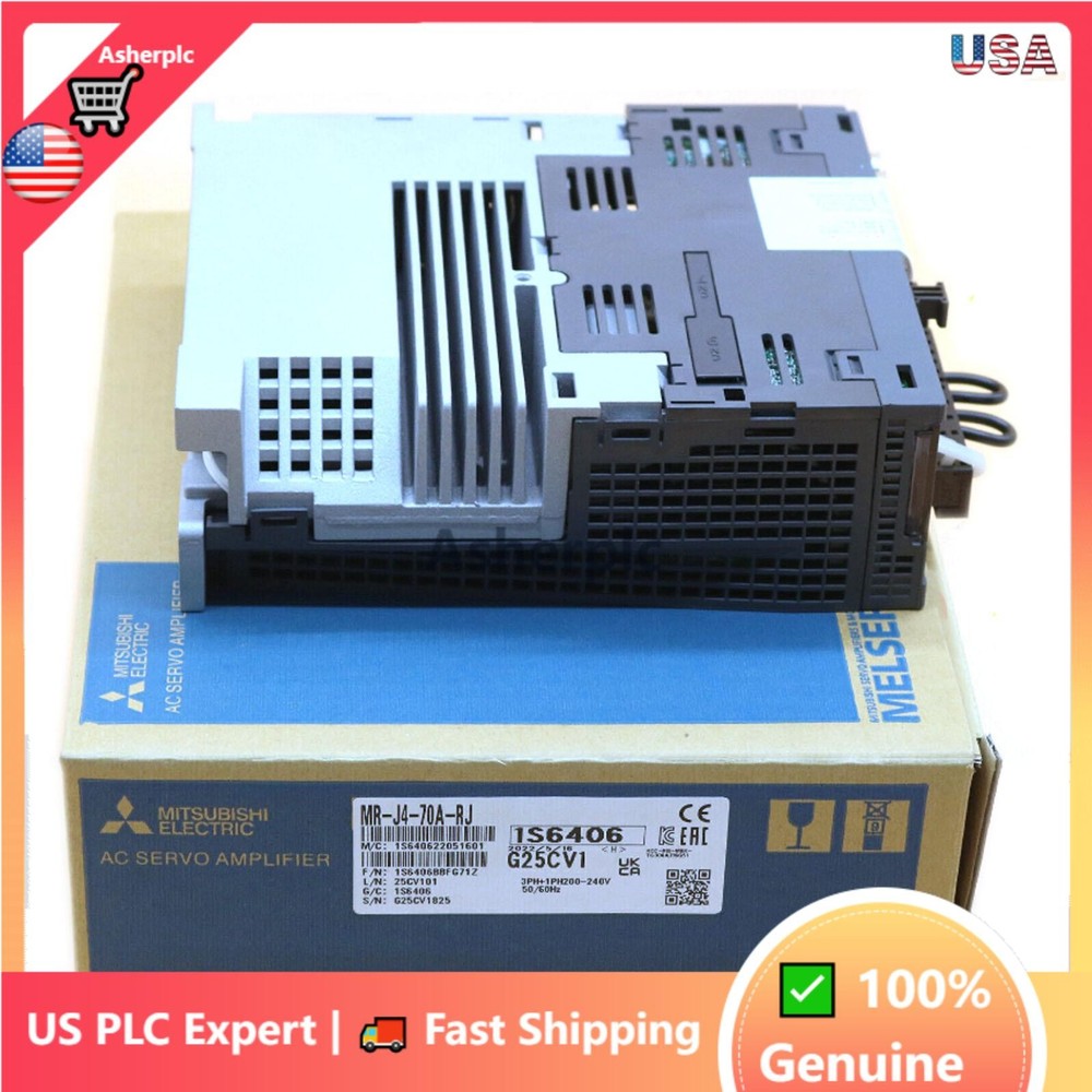 Mitsubishi MR-J4-70A-RJ Servo Drive MRJ470ARJ New In Box 1PCS
