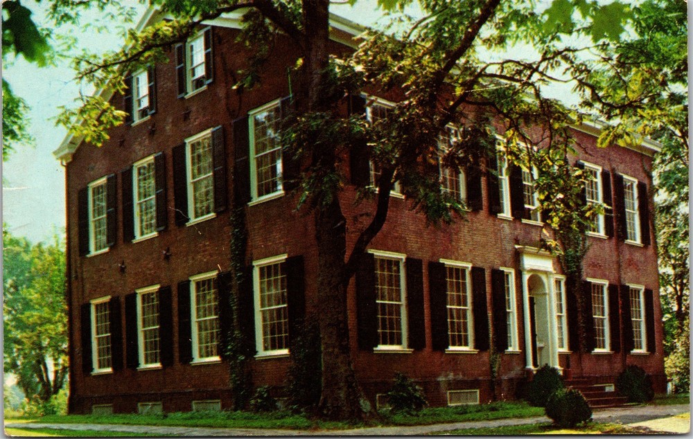 My Old Kentucky Home Federal Hill State Shrine Bardstown Kentucky KY Postcard