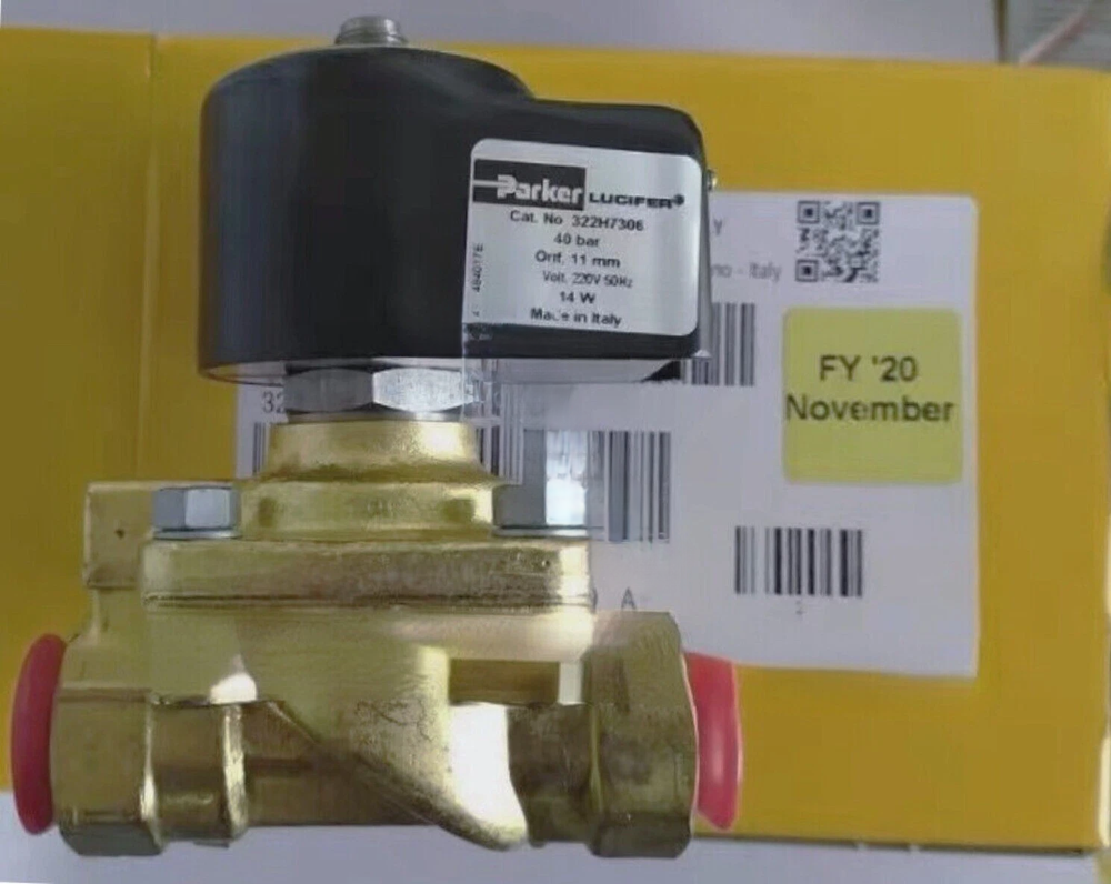 NEW PARKER 322H7306 solenoid valve 220V UPS express delivery