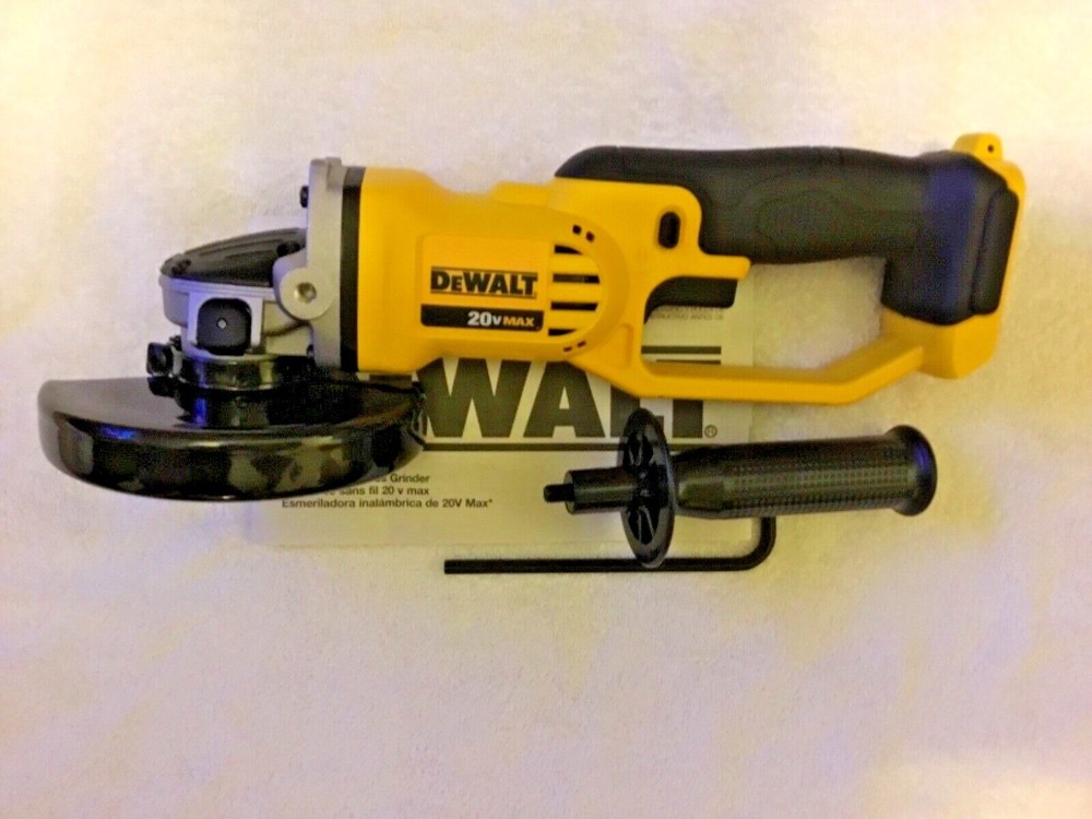 New Dewalt DCG412B 20V 20 Volt Max 4-1/2