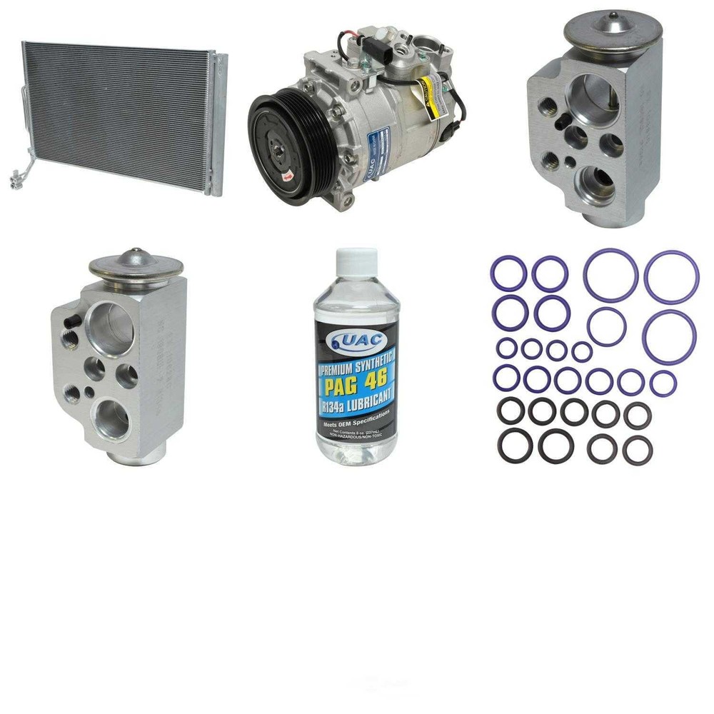 A/C Compressor Kit with Condenser for 2011-2018 VW Touareg 3.0L