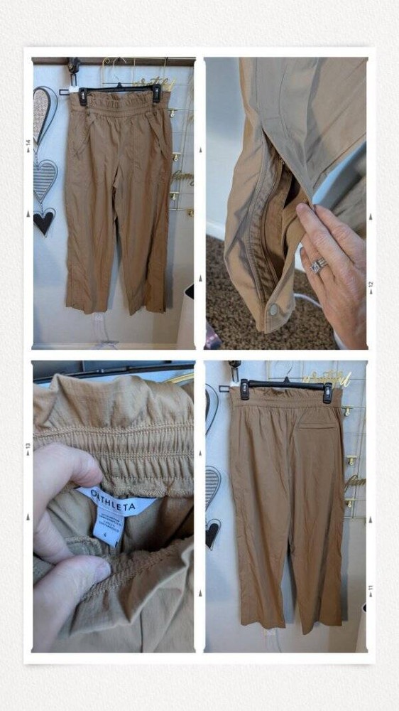 NWOT $129 Athleta Trekkie High Rise Parachute Pants SZ 6