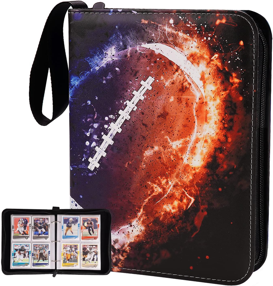 Card Binder Compatible with Football Card, Trading Card, MTG and Other TCG, Fits