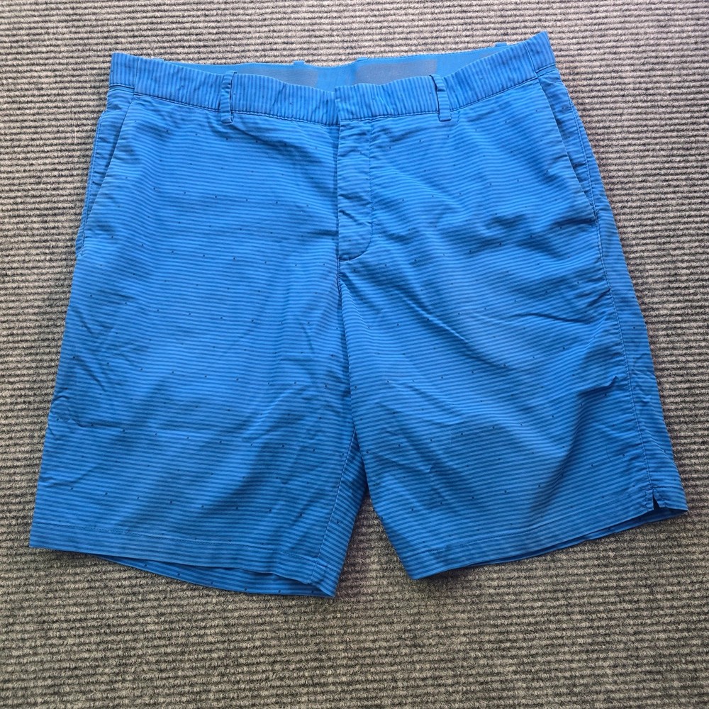 Nike Dri-FIT Shorts Mens 36 Blue Golf Dri-Fit