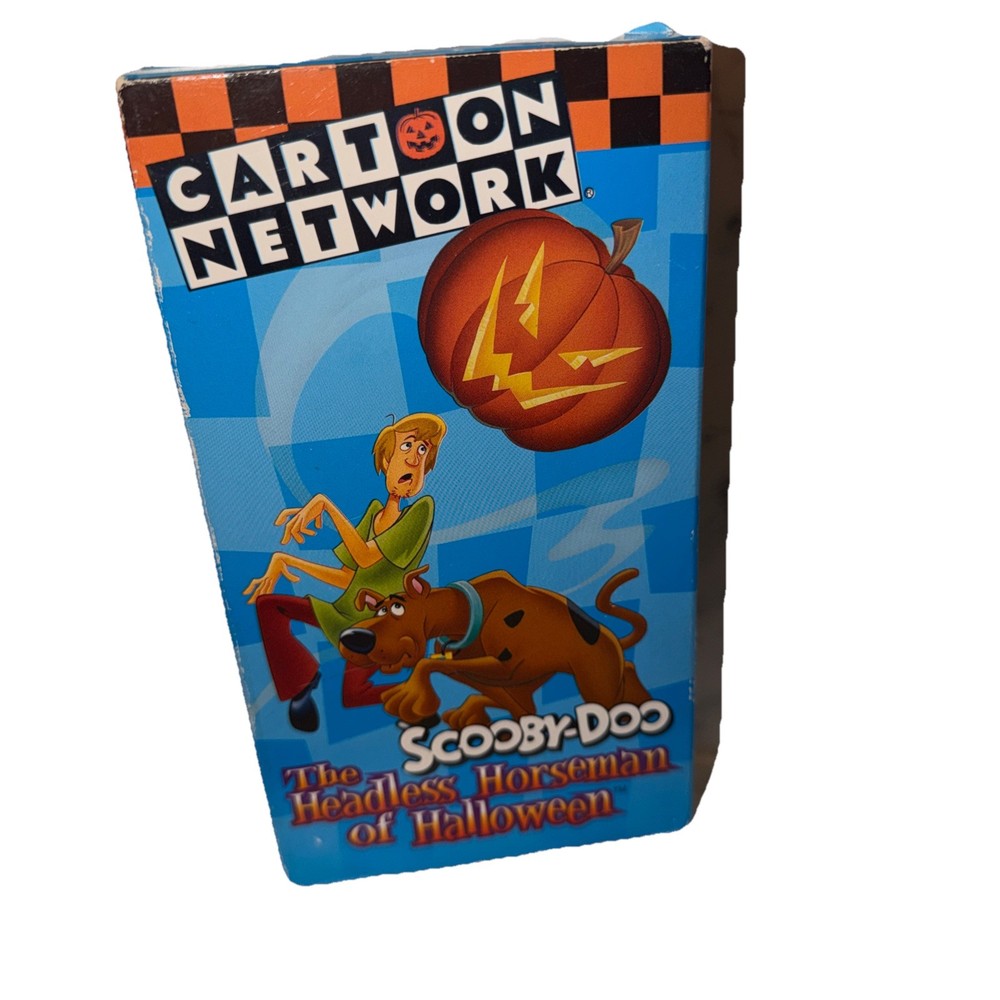 Scooby-Doo and The Headless Horseman VHS Tape Cartoon Network