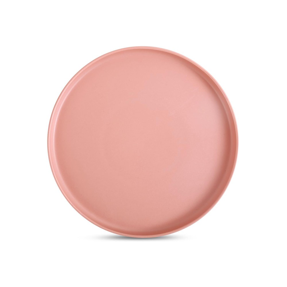 Stella Salad Plate 6-Piece Set, Round, Porcelain, Terracotta