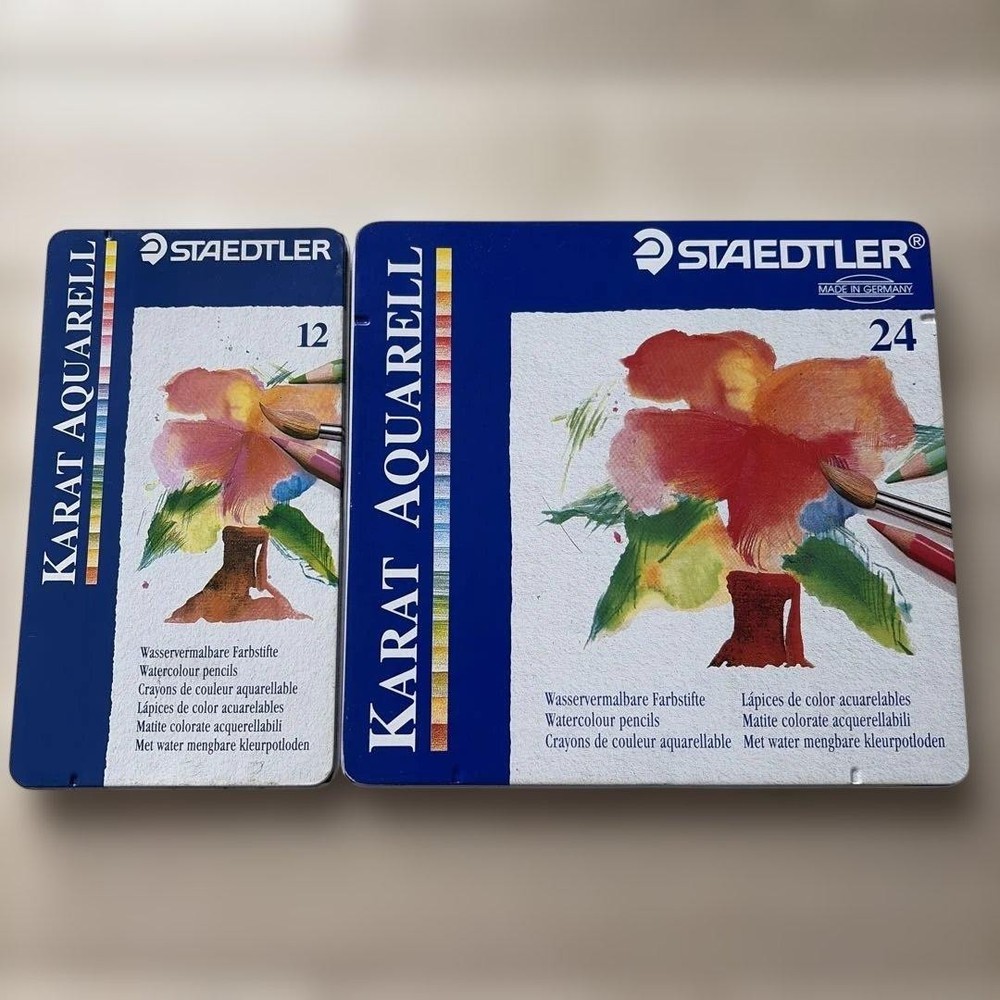 STAEDTLER Karat Aquarell Watercolor Pencils #f107f2