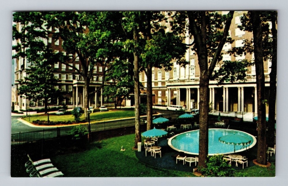 Atlanta GA-Georgia Sheraton Biltmore Hotel Peachtree Street Vintage Postcard