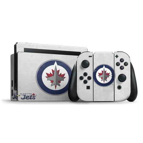 NHL Winnipeg Jets Nintendo Switch Bundle Skin - Winnipeg Jets Distressed