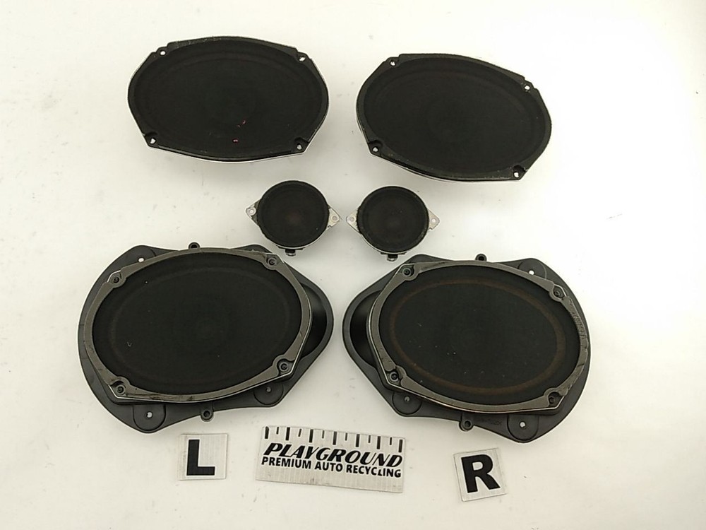Dodge Charger Set Of 6 Six Door Stereo Audio Speakers Fits 2006-2010 06 07 08 09