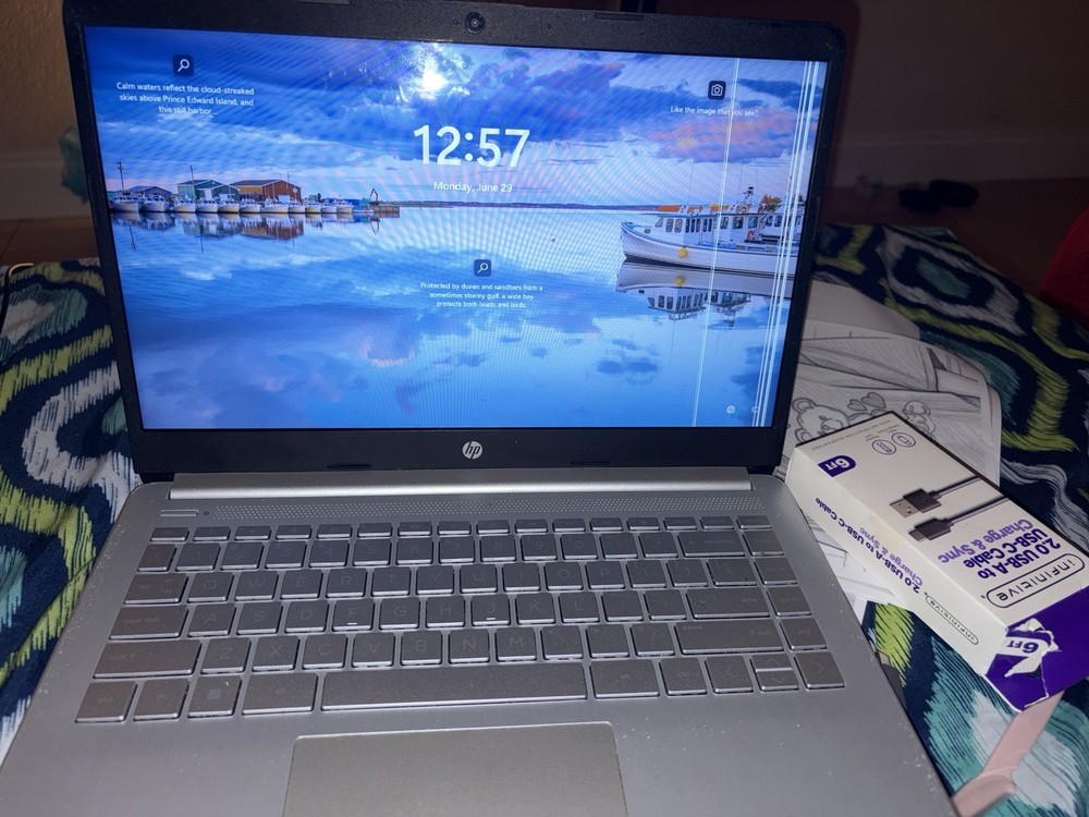 HP 15.6in Silver Laptop Intel i3 8GB RAM 256GB SSD Windows 2020