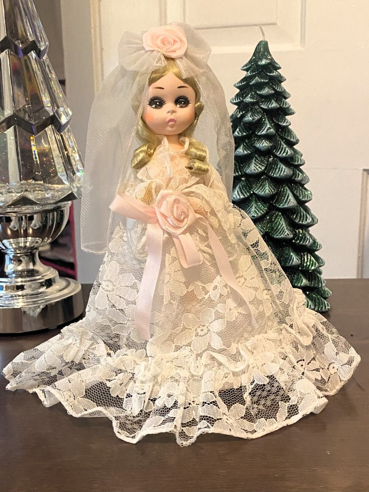 Miss June Vintage Bradley Darlin' of the Month Bride Doll 8.5 inch Boudoir Doll