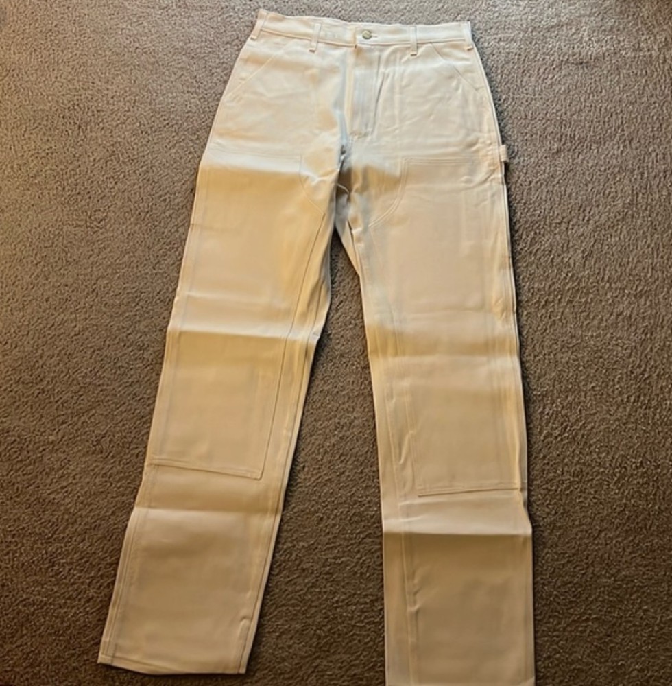 Carhartt Men's B04 Carpenter Utility Painter Pants Nat. USA Vintage