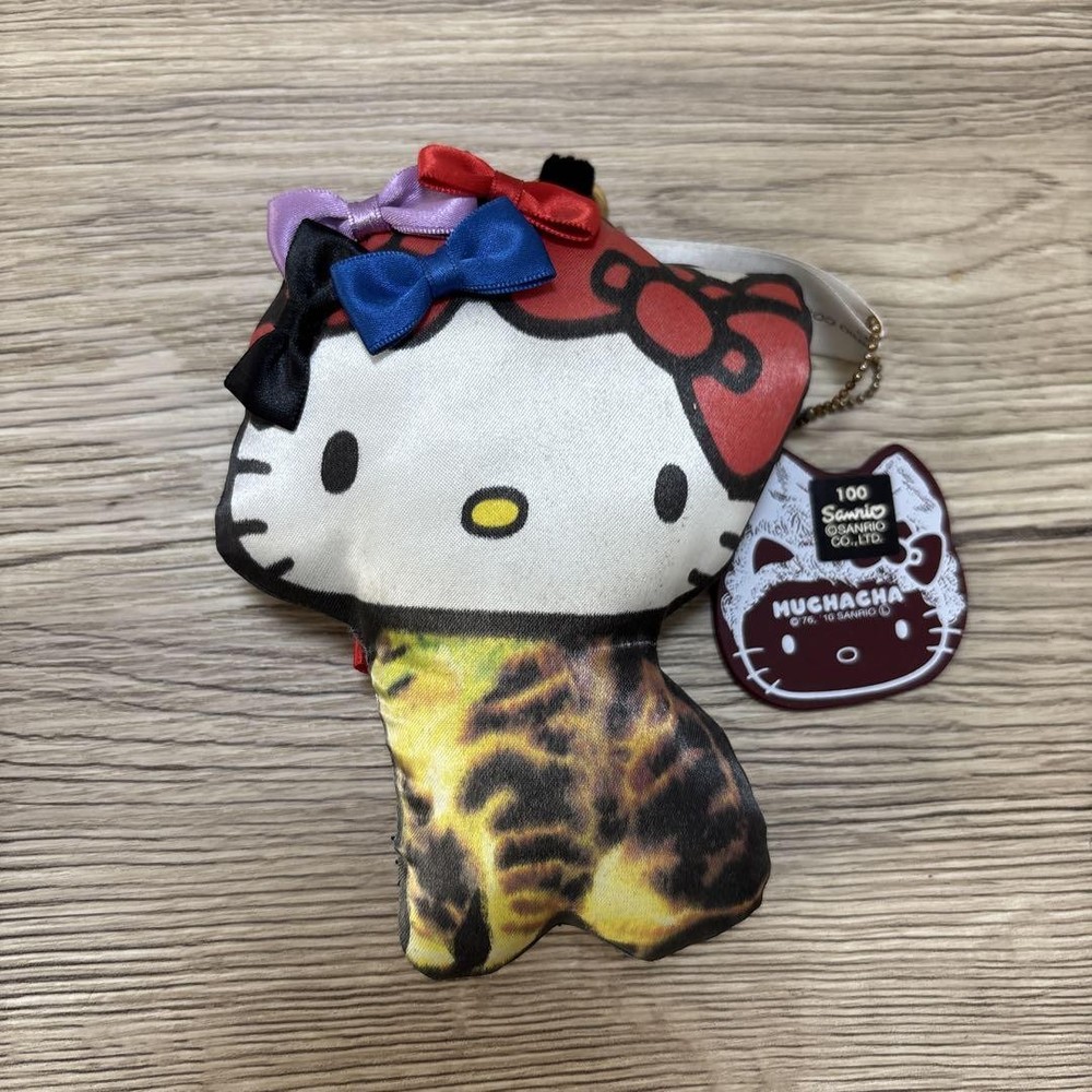 Hello Kitty Sanrio Achachumu Muchacha Keychain Japan Limited Edition MIJ-image
