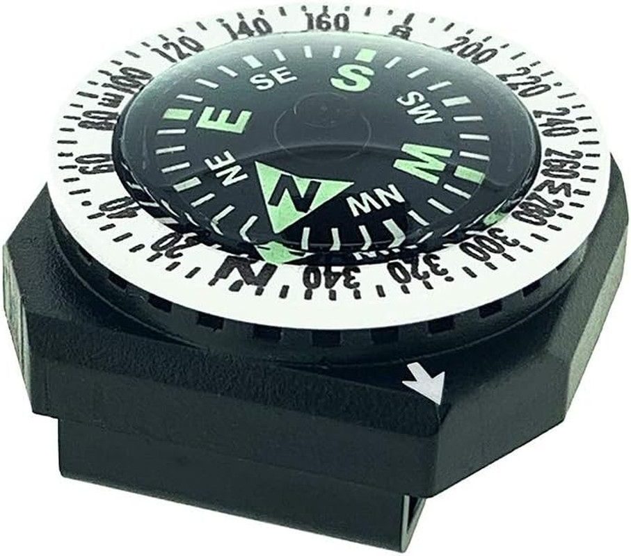 Gocompass - Micro Orienteering Wrist Compass | Watch Band or Paracord Bracelet C