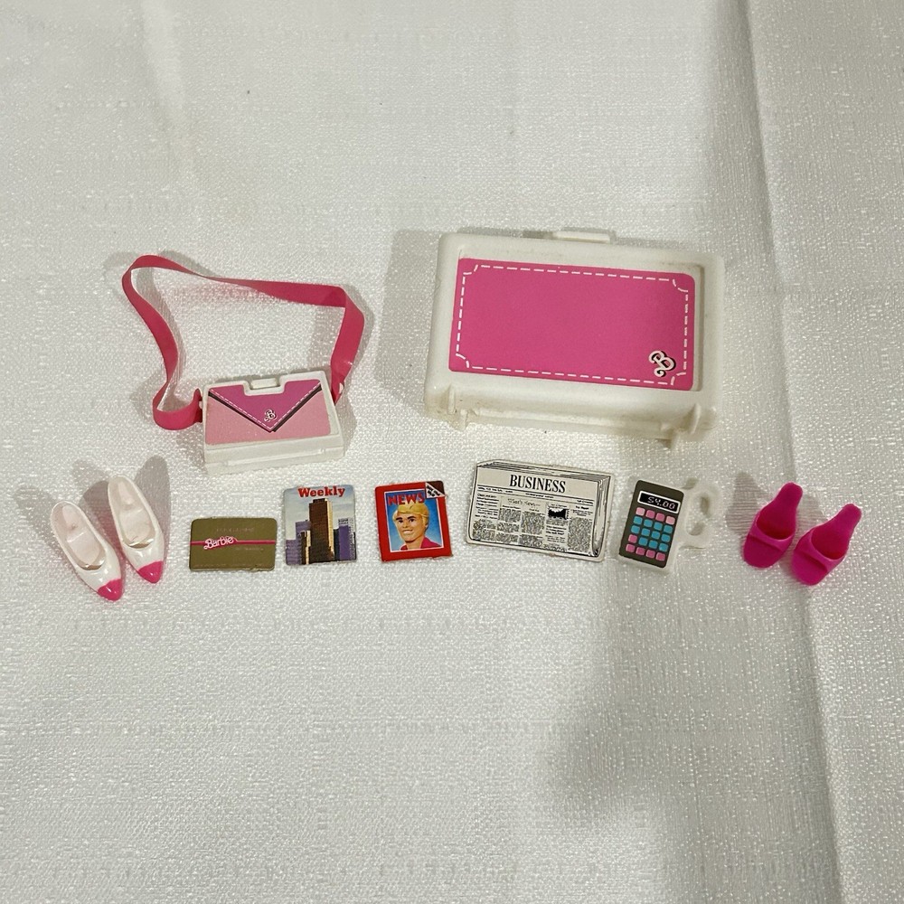 Vintage 1984 Day to Night Barbie Accessories