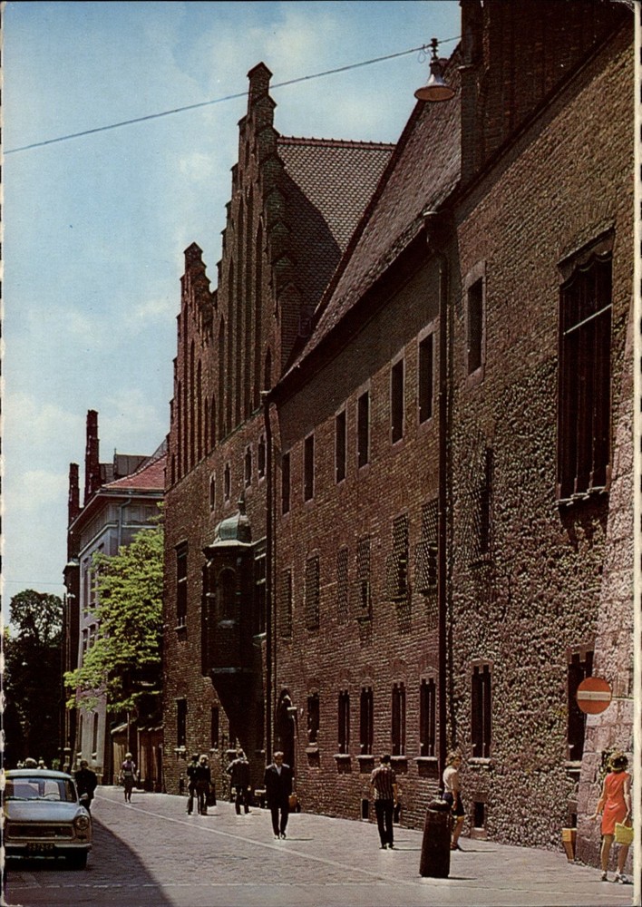Collegium Maius Krakow Poland vintage postcard c277