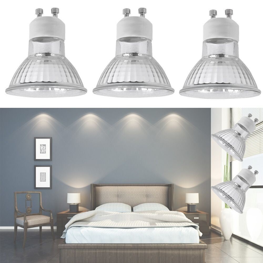 4/8/12 Pack GU10 Dimmable Bulb 35W/50W Equivalent LED Bulbs 2700K Warm White