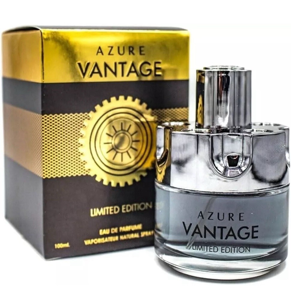 Azure Vantage Limited Edition Secret Plus 3.4oz EDP Spray for Men New Sealed Box
