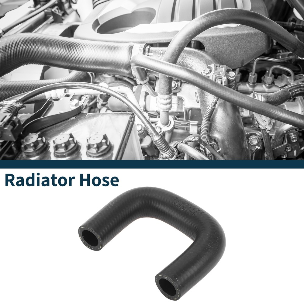 Radiator Hose Upper Water Pipe for Volvo S60 2011-2016 No.31439473 Rubber Black
