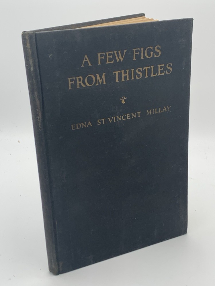 A Few Figs From Thistles 1923 Edna St Vincent Millay HC Early Harper Poetry